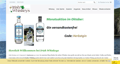 Desktop Screenshot of irish-whiskeys.de